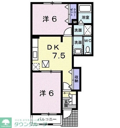 ミーテ メゾンの物件間取画像